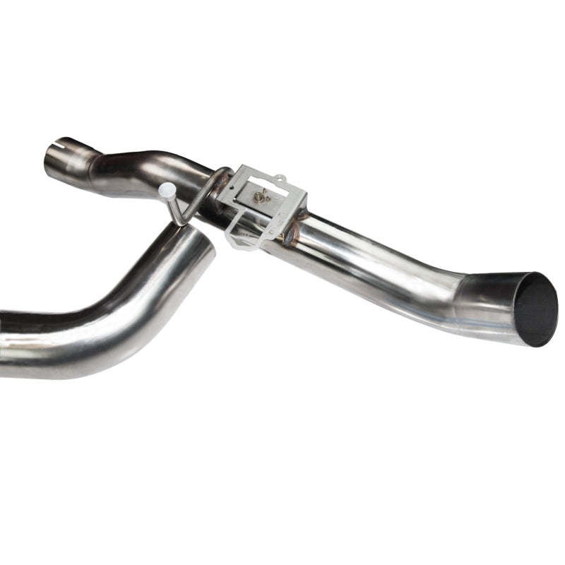 Kooks 2015+ Dodge Charger Hellcat 3in OEM Style Cat-Back Exhaust System 4in Black Slash Cut Tips Kooks 2015+ Dodge Charger Hellcat 3in OEM Style Cat-Back Exhaust System 4in Black Slash Cut Tips