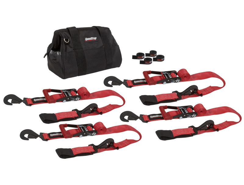 SpeedStrap 2In Off-Road Tie-Down Kit - Red SpeedStrap 2In Off-Road Tie-Down Kit - Red