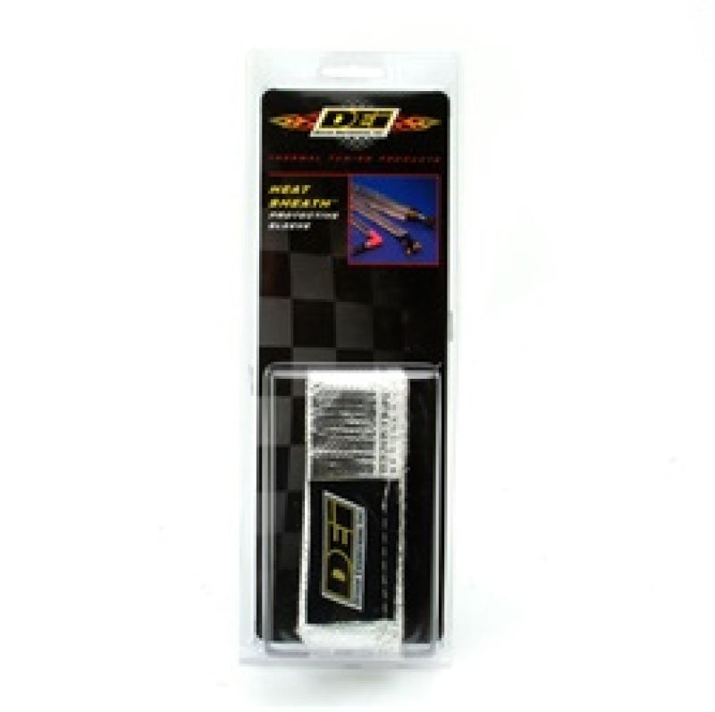 DEI Heat Sheath 3/4in x 3ft - Aluminized Sleeving - Sewn Edge DEI Heat Sheath 3/4in x 3ft - Aluminized Sleeving - Sewn Edge