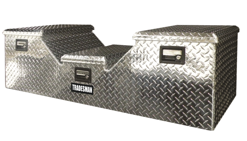 Tradesman Aluminum Flush Mount 5th Wheel Truck Box - Brite Tradesman Aluminum Flush Mount 5th Wheel Truck Box - Brite