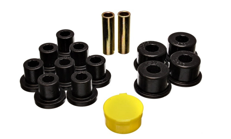 Energy Suspension 6/74-80 MG MGB Black Rear Leaf Spring Bushing Set Energy Suspension 6/74-80 MG MGB Black Rear Leaf Spring Bushing Set