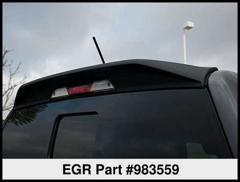 EGR 19-20 Ford Ranger Super Crew Rear Cab Truck Spoiler - Matte Black EGR 19-20 Ford Ranger Super Crew Rear Cab Truck Spoiler - Matte Black