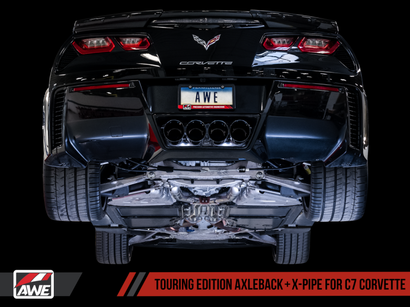 AWE Tuning 14-19 Chevy Corvette C7 Z06/ZR1 Track Edition Axle-Back Exhaust w/Black Tips AWE Tuning 14-19 Chevy Corvette C7 Z06/ZR1 Track Edition Axle-Back Exhaust w/Black Tips
