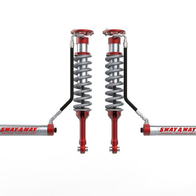 aFe Sway-A-Way 10-14 F150/Raptor 6.2L 2.5 Front Coilover Kit w/ Remote Reservoirs and Compr Adjuster