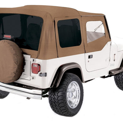 Rampage 1988-1995 Jeep Wrangler(YJ) OEM Replacement Top - Spice Denim