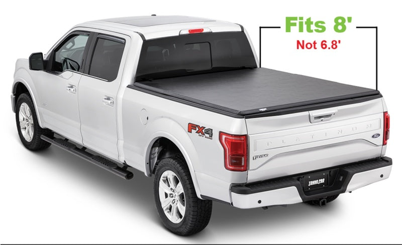 Tonno Pro 17-22 Ford F-250 Super Duty 8ft Styleside Tonno Fold Tri-Fold Tonneau Cover Tonno Pro 17-22 Ford F-250 Super Duty 8ft Styleside Tonno Fold Tri-Fold Tonneau Cover