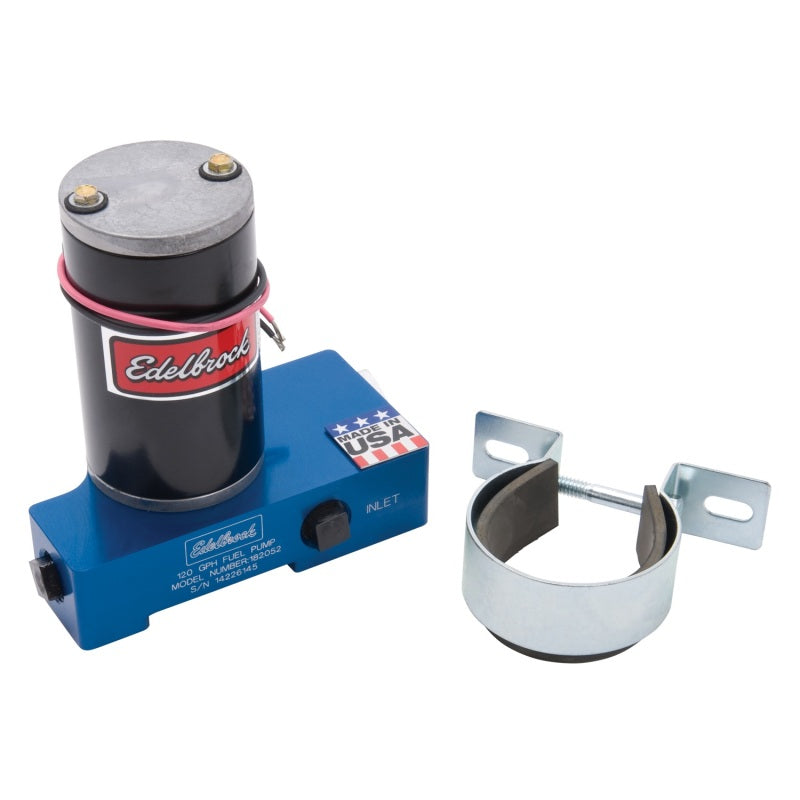 Edelbrock Fuel Pump Electric Quiet-Flo Carbureted 120GPH 3/8In In 3/8In Out 120 GPH Blue Edelbrock Fuel Pump Electric Quiet-Flo Carbureted 120GPH 3/8In In 3/8In Out 120 GPH Blue