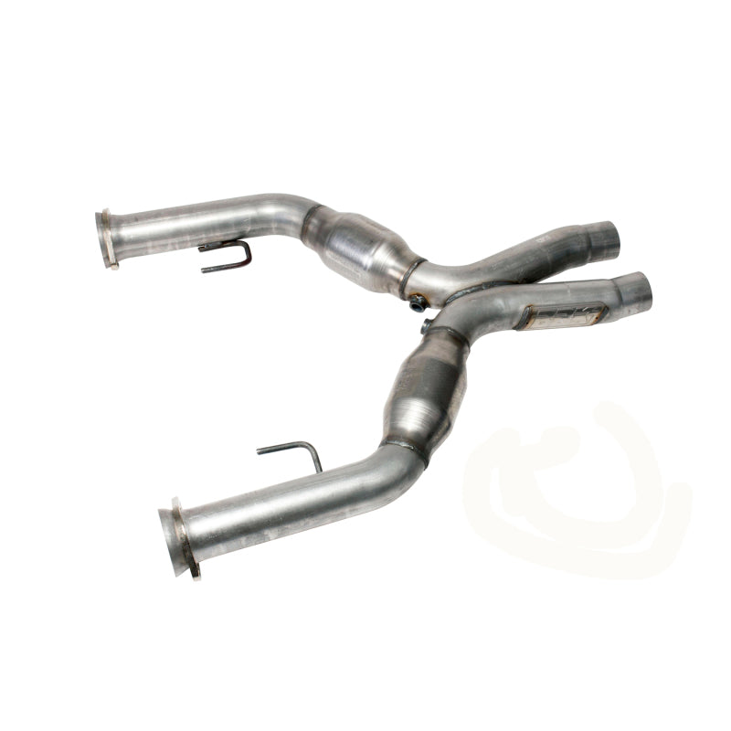 BBK 05-10 Mustang 4.6 Short Mid X Pipe With Catalytic Converters 2-3/4 For BBK Long Tube Headers BBK 05-10 Mustang 4.6 Short Mid X Pipe With Catalytic Converters 2-3/4 For BBK Long Tube Headers