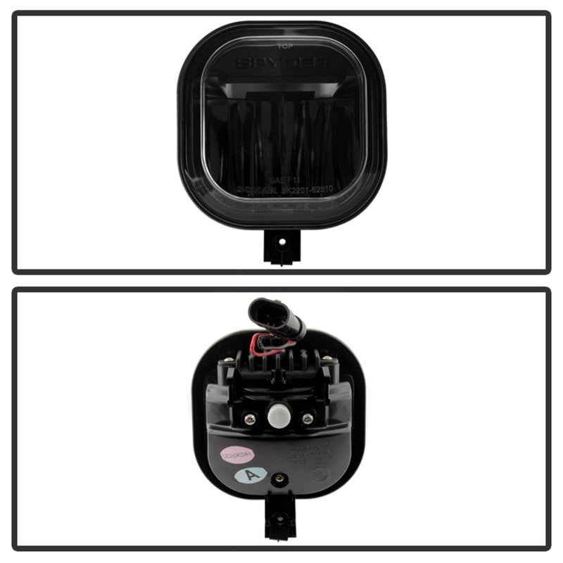 Spyder Ford Superduty 11-14 LED Fog Lights Black FL-YD-FS11-LED-BK Spyder Ford Superduty 11-14 LED Fog Lights Black FL-YD-FS11-LED-BK