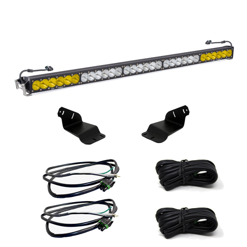 Baja Designs 2021+ Ford Bronco Roof Light Bar Kit 50 inch Onx6+ Dual Control w/Upfitter Baja Designs 2021+ Ford Bronco Roof Light Bar Kit 50 inch Onx6+ Dual Control w/Upfitter