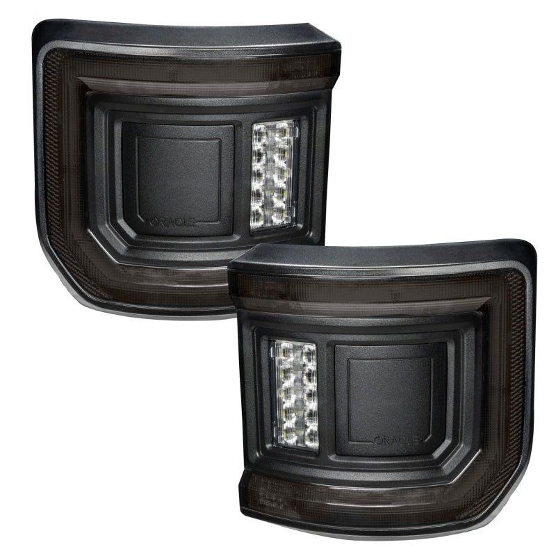 Oracle 2020+ Jeep Gladiator JT Flush Mount LED Tail Lights -  Tinted Lens SEE WARRANTY Oracle 2020+ Jeep Gladiator JT Flush Mount LED Tail Lights -  Tinted Lens SEE WARRANTY