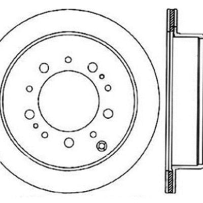 StopTech Slotted & Drilled Sport Brake Rotor