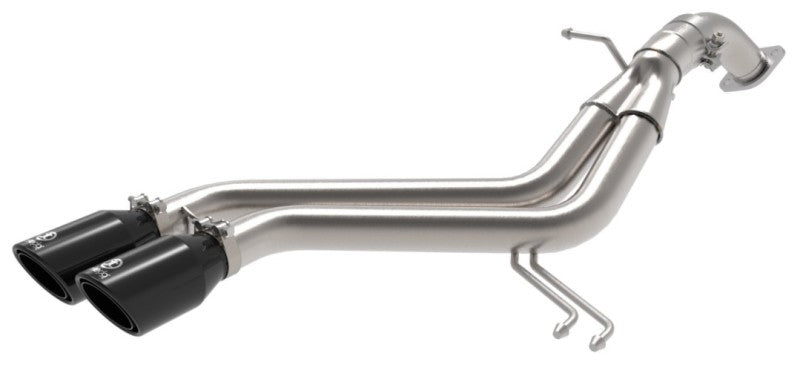 aFe Takeda 13-17 Hyundai Veloster L4-1.6L 2-1/2in 304 SS Axle-Back Exhaust w/ Black Tips aFe Takeda 13-17 Hyundai Veloster L4-1.6L 2-1/2in 304 SS Axle-Back Exhaust w/ Black Tips