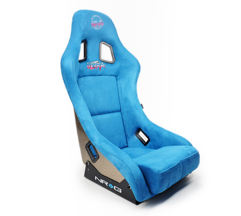 NRG FRP Bucket Seat ULTRA Edition - Medium (Blue Alcantara/Pearlized Back) NRG FRP Bucket Seat ULTRA Edition - Medium (Blue Alcantara/Pearlized Back)