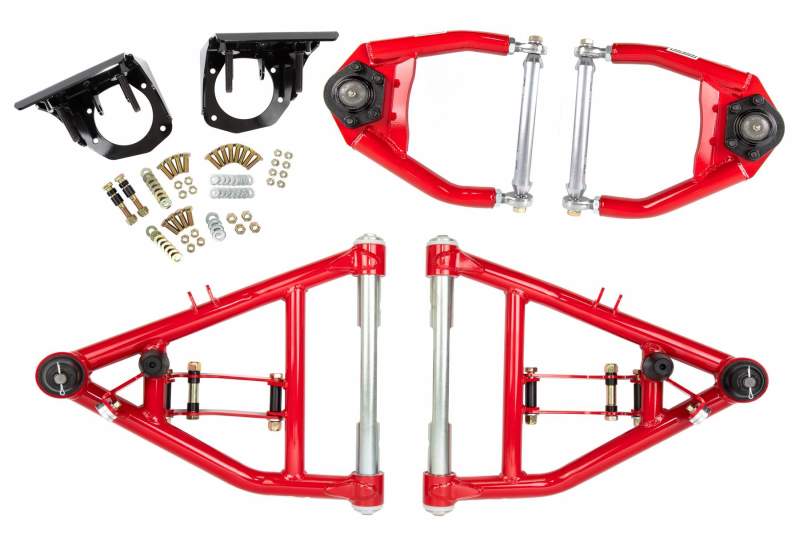 UMI Performance 73-87 GM C10 CornerMax A-Arm Kit - Red UMI Performance 73-87 GM C10 CornerMax A-Arm Kit - Red