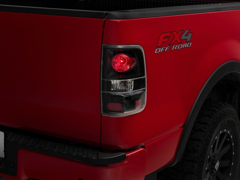 Raxiom 04-08 Ford F-150 Styleside Euro Style Tail Lights- BlkHousing - Red/Clear Lens Raxiom 04-08 Ford F-150 Styleside Euro Style Tail Lights- BlkHousing - Red/Clear Lens
