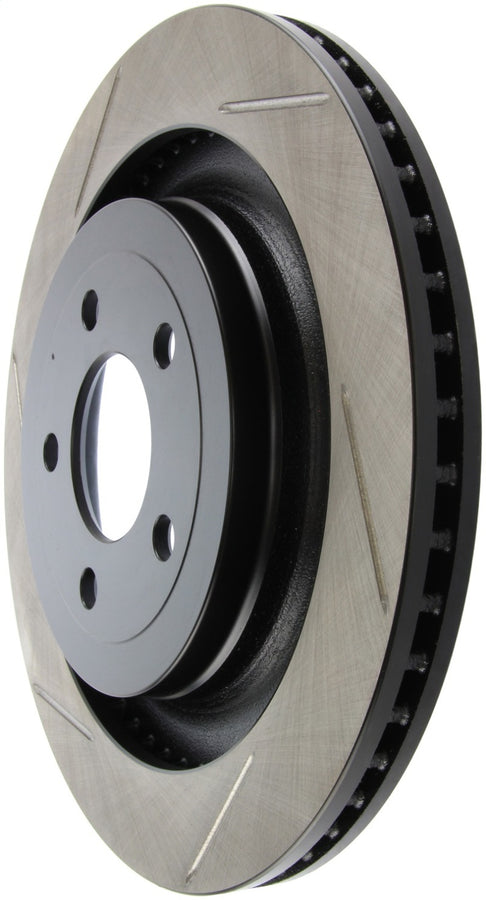 StopTech 2015 Ford Mustang GT w/ Brembo Brakes Right Rear Slotted Brake Rotor StopTech 2015 Ford Mustang GT w/ Brembo Brakes Right Rear Slotted Brake Rotor