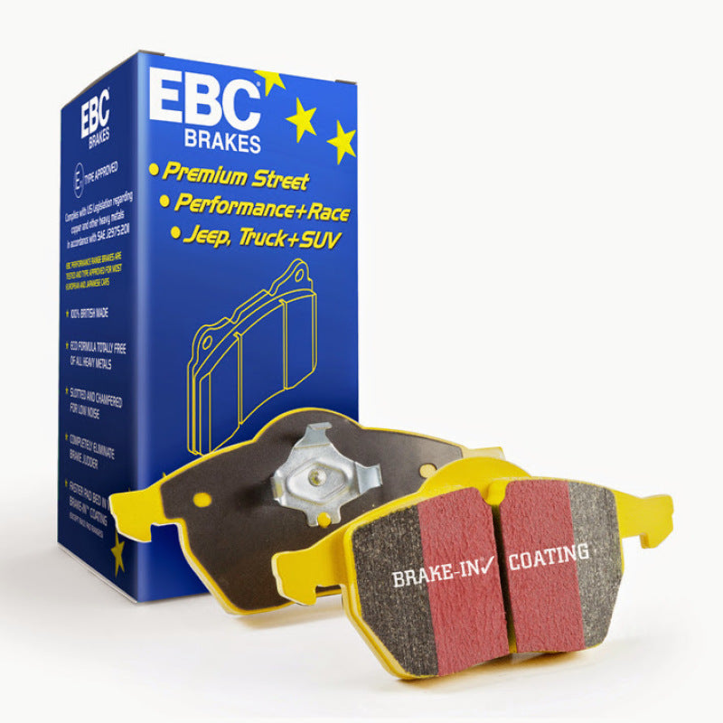 EBC 91-93 Lancia Delta Integrale 2.0L Turbo HF Evo 1 Yellowstuff Rear Brake Pads EBC 91-93 Lancia Delta Integrale 2.0L Turbo HF Evo 1 Yellowstuff Rear Brake Pads