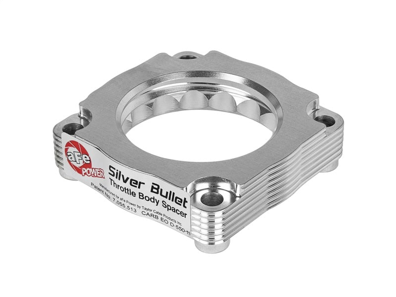 aFe Silver Bullet Throttle Body Spacer 12-15 BMW 328i (F30) L4-2.0L N20/N26 aFe Silver Bullet Throttle Body Spacer 12-15 BMW 328i (F30) L4-2.0L N20/N26