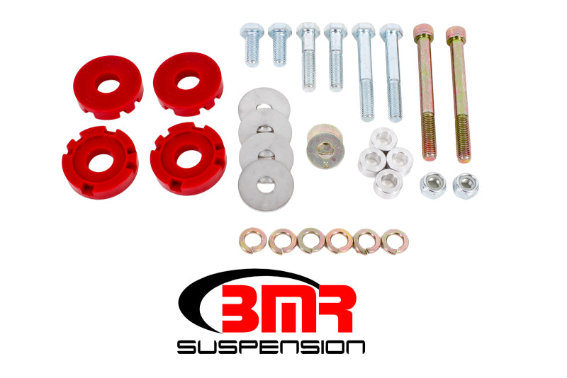 BMR 15-17 S550 Mustang Differential Lockout Bushing Kit (Polyurethane) - Red BMR 15-17 S550 Mustang Differential Lockout Bushing Kit (Polyurethane) - Red