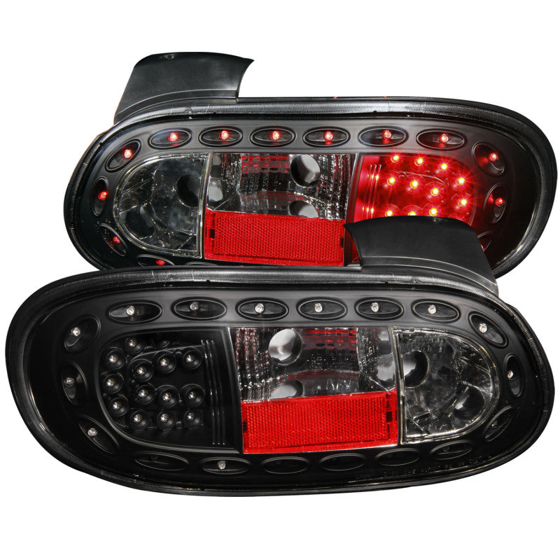 ANZO 1998-2005 Mazda Miata LED Taillights Black ANZO 1998-2005 Mazda Miata LED Taillights Black
