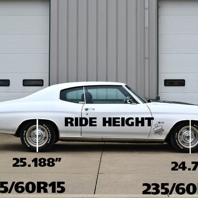 Ridetech 68-72 GM A-Body Small Block StreetGRIP Front Lowering Coil Springs Dual Rate Pair