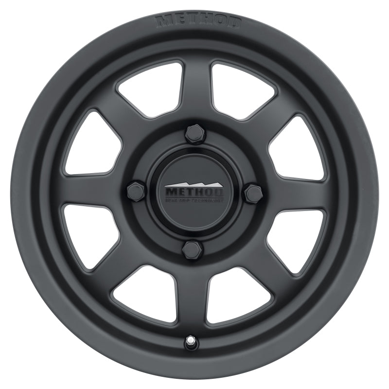 Method MR410 14x7 4+3/+13mm Offset 4x136 106.25mm CB Matte Black Wheel Method MR410 14x7 4+3/+13mm Offset 4x136 106.25mm CB Matte Black Wheel
