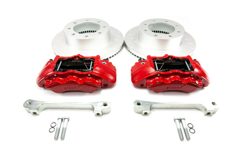 Alcon 2017+ Ford F250-F350 363x38mm Rotors 6 Piston Front Brake Kit Alcon 2017+ Ford F250-F350 363x38mm Rotors 6 Piston Front Brake Kit