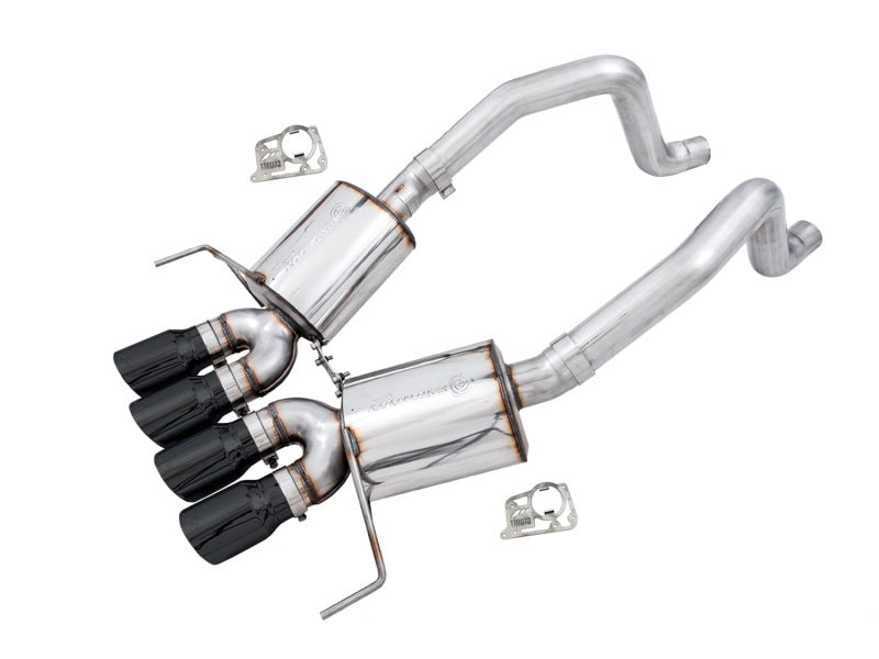 AWE Tuning 14-19 Chevy Corvette C7 Z06/ZR1 Touring Edition Axle-Back Exhaust w/Black Tips AWE Tuning 14-19 Chevy Corvette C7 Z06/ZR1 Touring Edition Axle-Back Exhaust w/Black Tips