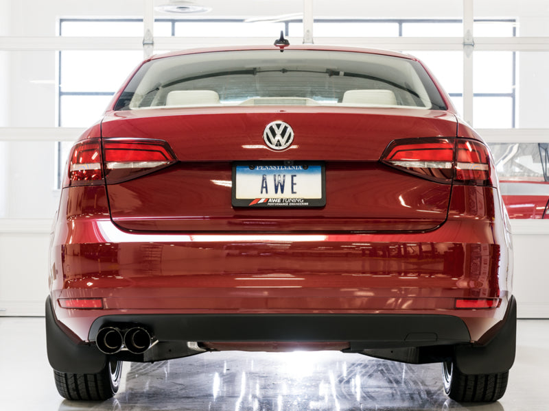 AWE Tuning 09-14 Volkswagen Jetta Mk6 1.4T Track Edition Exhaust - Diamond Black Tips AWE Tuning 09-14 Volkswagen Jetta Mk6 1.4T Track Edition Exhaust - Diamond Black Tips