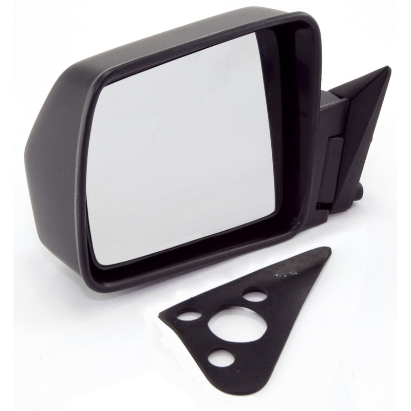 Omix Black Manual Left Side Mirror 84-96 Cherokee (XJ) Omix Black Manual Left Side Mirror 84-96 Cherokee (XJ)