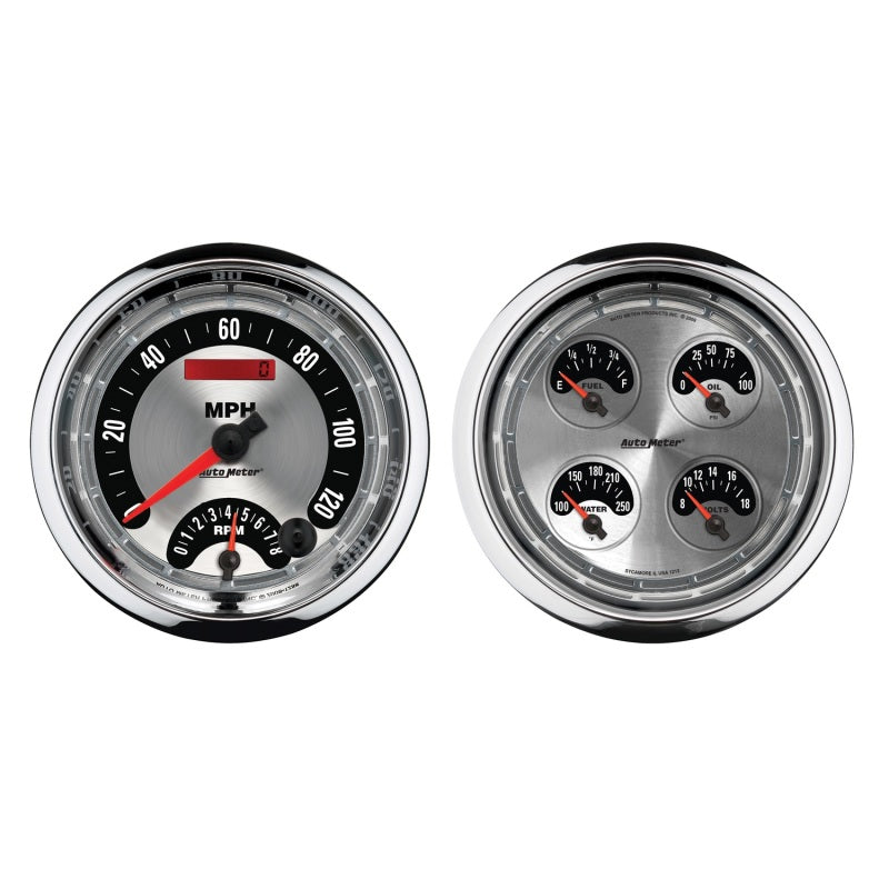 Autometer 5inch Kit Box - Tach Speedo Combo / Oil Pressure / Water Temp / Volt / Fuel Leve Autometer 5inch Kit Box - Tach Speedo Combo / Oil Pressure / Water Temp / Volt / Fuel Leve