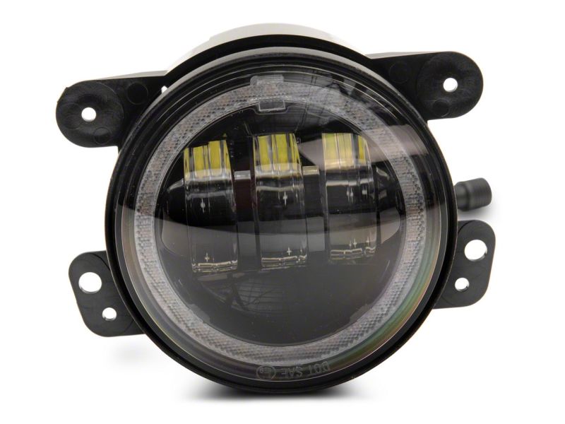 Raxiom 07-18 Jeep Wrangler JK Axial Series 4-In LED Fog Lights w/ RGB Halo Raxiom 07-18 Jeep Wrangler JK Axial Series 4-In LED Fog Lights w/ RGB Halo