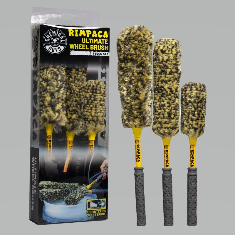 Chemical Guys Rimpaca Ultimate Wheel Brush Set - 3 Pcs Chemical Guys Rimpaca Ultimate Wheel Brush Set - 3 Pcs