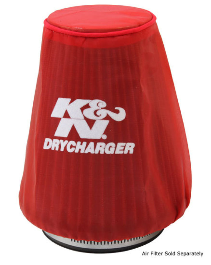 K&N Red Drycharger 5.25in x 3in Round Tapered Air Filter Wrap K&N Red Drycharger 5.25in x 3in Round Tapered Air Filter Wrap