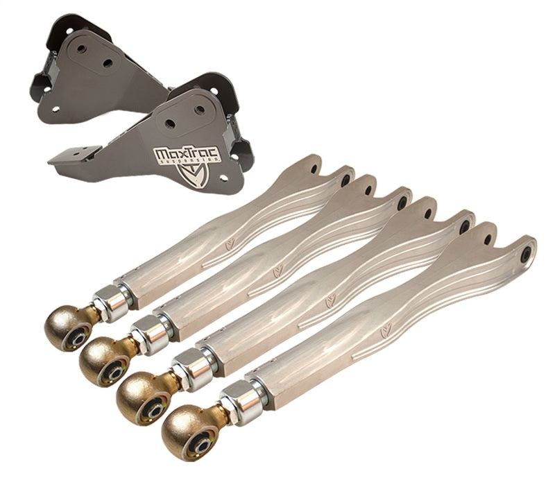 MaxTrac 17-19 Ford F-250/350 4WD Dually 0-6in Adaptive 4-Link Arm Kit MaxTrac 17-19 Ford F-250/350 4WD Dually 0-6in Adaptive 4-Link Arm Kit