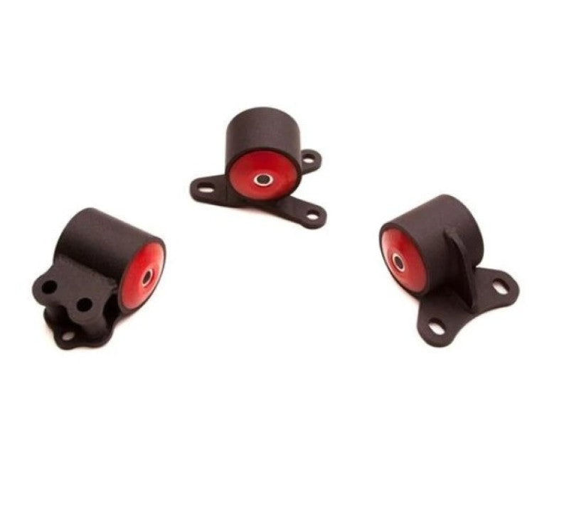 Innovative 94-01 Integra B-Series Black Steel Mounts 75A Bushings (Auto Trans 3 Bolt) Innovative 94-01 Integra B-Series Black Steel Mounts 75A Bushings (Auto Trans 3 Bolt)