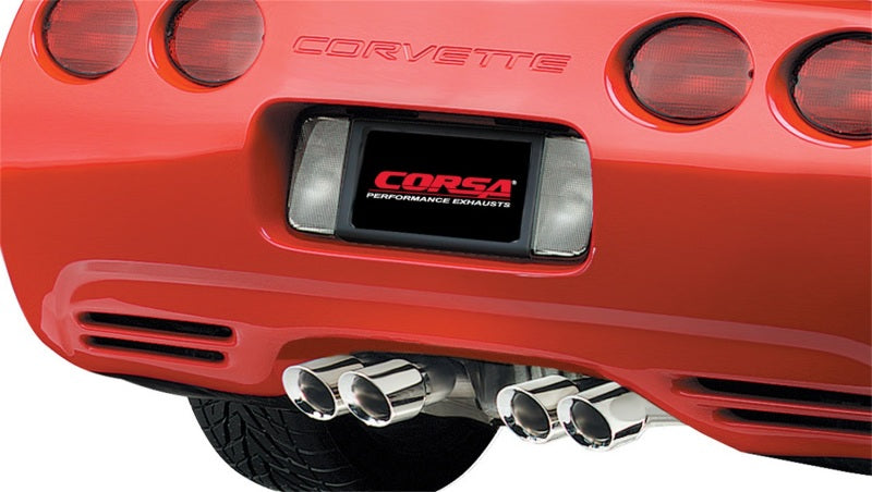 Corsa 1997-2004 Chevrolet Corvette C5 Z06 5.7L V8 Polished Xtreme Axle-Back Exhaust Corsa 1997-2004 Chevrolet Corvette C5 Z06 5.7L V8 Polished Xtreme Axle-Back Exhaust