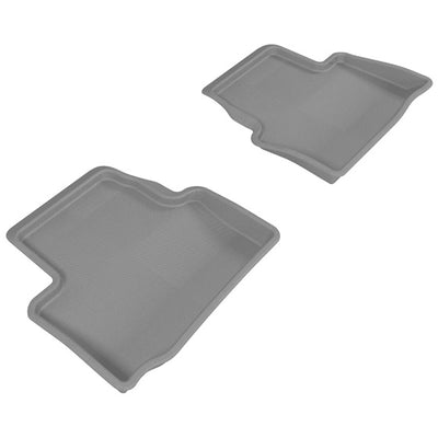 3D MAXpider 2013-2019 Cadillac ATS/ATS-V Kagu 2nd Row Floormats - Gray