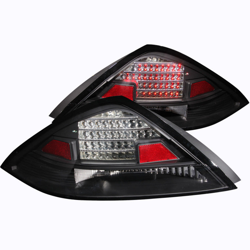 ANZO 2003-2005 Honda Accord LED Taillights Black ANZO 2003-2005 Honda Accord LED Taillights Black