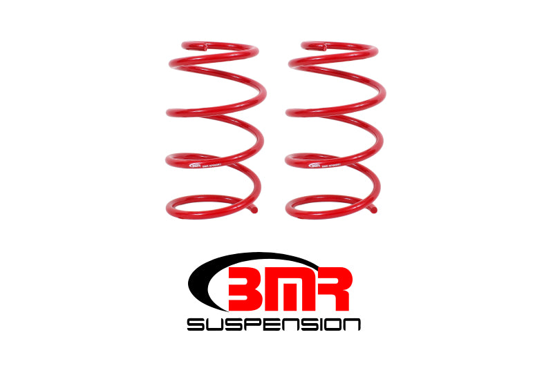 BMR 05-14 S197 Mustang GT Front Drag Version Lowering Springs - Red BMR 05-14 S197 Mustang GT Front Drag Version Lowering Springs - Red