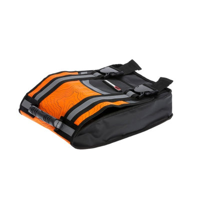 ARB Compact Recovery Bag Orange and Black Topographic Styling PVC Material Dual Internal Pockets