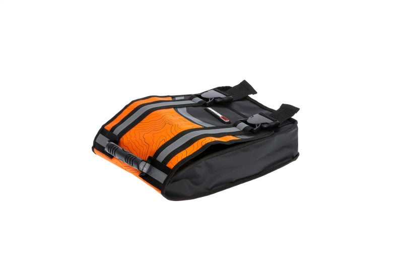 ARB Compact Recovery Bag Orange and Black Topographic Styling PVC Material Dual Internal Pockets ARB Compact Recovery Bag Orange and Black Topographic Styling PVC Material Dual Internal Pockets
