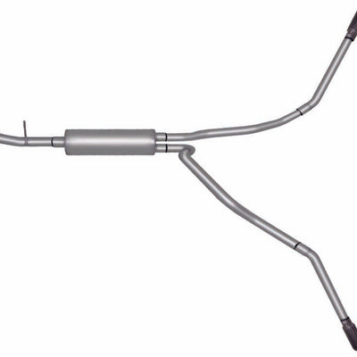 Gibson 99-01 Chevrolet Silverado 1500 Base 4.3L 2.5in Cat-Back Dual Extreme Exhaust - Stainless