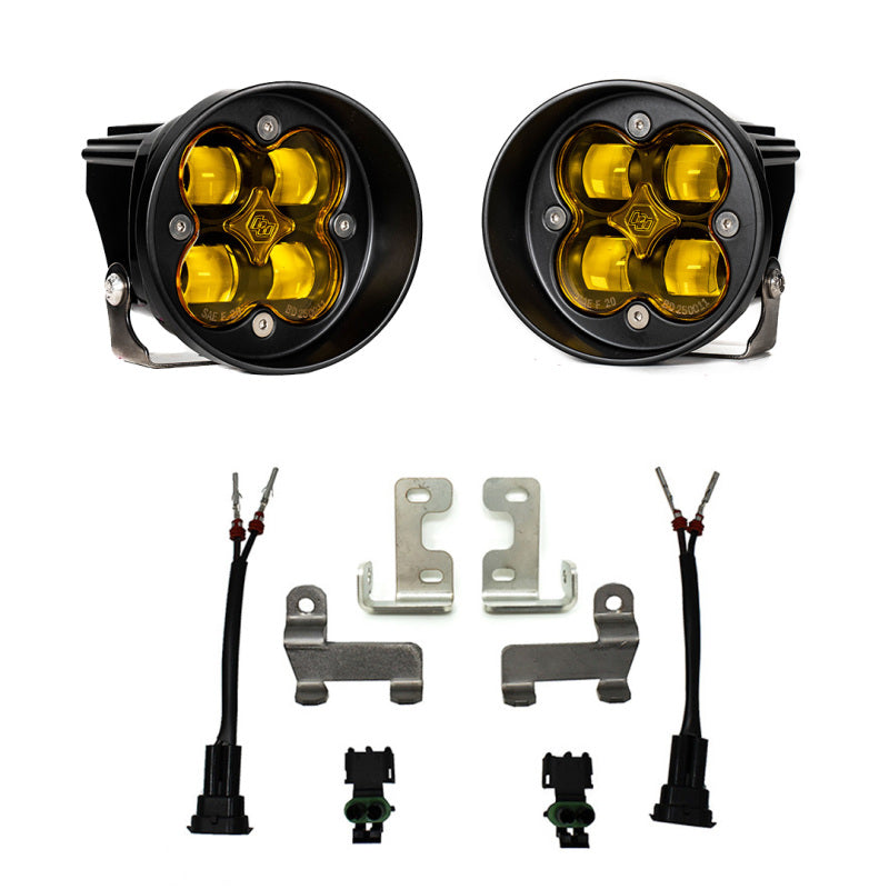 Baja Designs 12-21 Toyota Tacoma/Tundra/4Runner Squadron-R Fog Pocket Light Kit - SAE Amber Baja Designs 12-21 Toyota Tacoma/Tundra/4Runner Squadron-R Fog Pocket Light Kit - SAE Amber