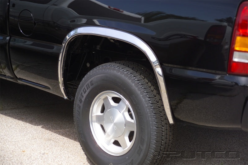Putco 00-06 Chevrolet Suburban - Full w/o Fender Flares - 1.5in Wide Stainless Steel Fender Trim Putco 00-06 Chevrolet Suburban - Full w/o Fender Flares - 1.5in Wide Stainless Steel Fender Trim