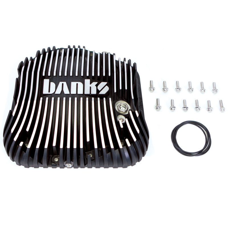 Banks Power 85-19 Ford F250/ F350 10.25in 12 Bolt Black Milled Differential Cover Kit Banks Power 85-19 Ford F250/ F350 10.25in 12 Bolt Black Milled Differential Cover Kit