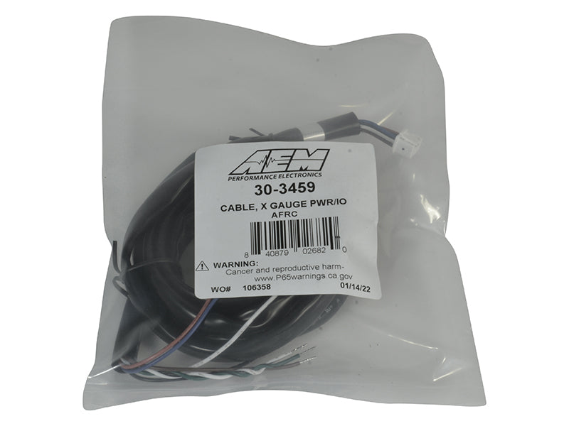 AEM Power Harness for 30-0300 X-Series Wideband Gauge AEM Power Harness for 30-0300 X-Series Wideband Gauge