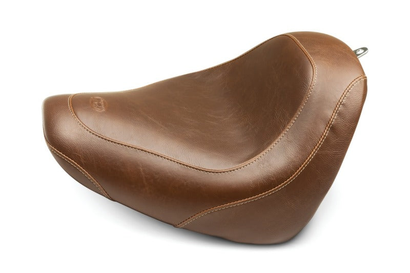 Mustang 18-21 Harley Fat Bob Wide Tripper Solo Seat - Brown Mustang 18-21 Harley Fat Bob Wide Tripper Solo Seat - Brown
