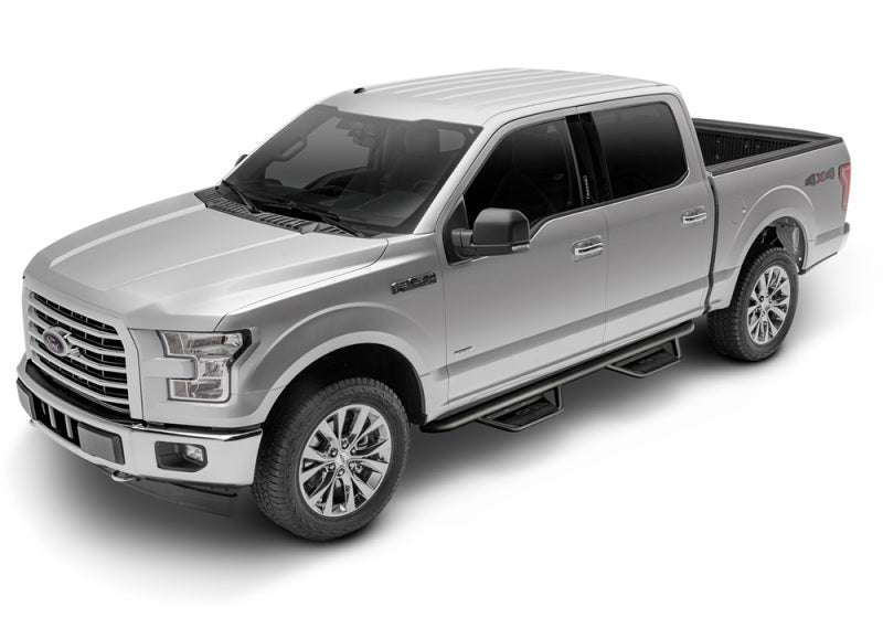 N-Fab 2022 Nissan Frontier CC (All Beds) SRW Podium LG - Cab Length - 3in - Tex. Black N-Fab 2022 Nissan Frontier CC (All Beds) SRW Podium LG - Cab Length - 3in - Tex. Black